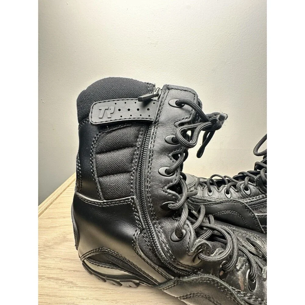 Belleville Khyber Tactical Boots TR806Z Men's Black 11 Wide Solid Side Zip